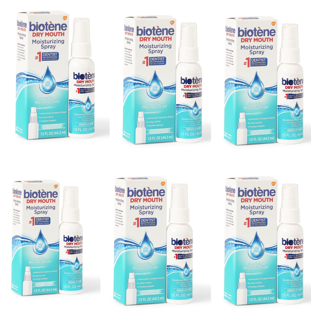 Biotène® Moisturizing Oral Spray - 1.5 oz Gentle Mint Breath Freshener - Senior.com Mouth Moisturizers